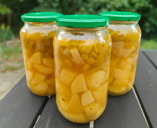 Kartoffel/porre suppe